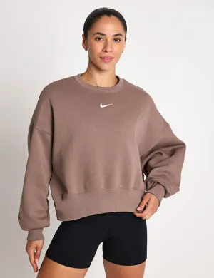 Sportswear Phoenix Fleece Sweatshirt - Mink Brown/Sail