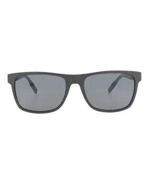 Square-Frame Injection Sunglasses