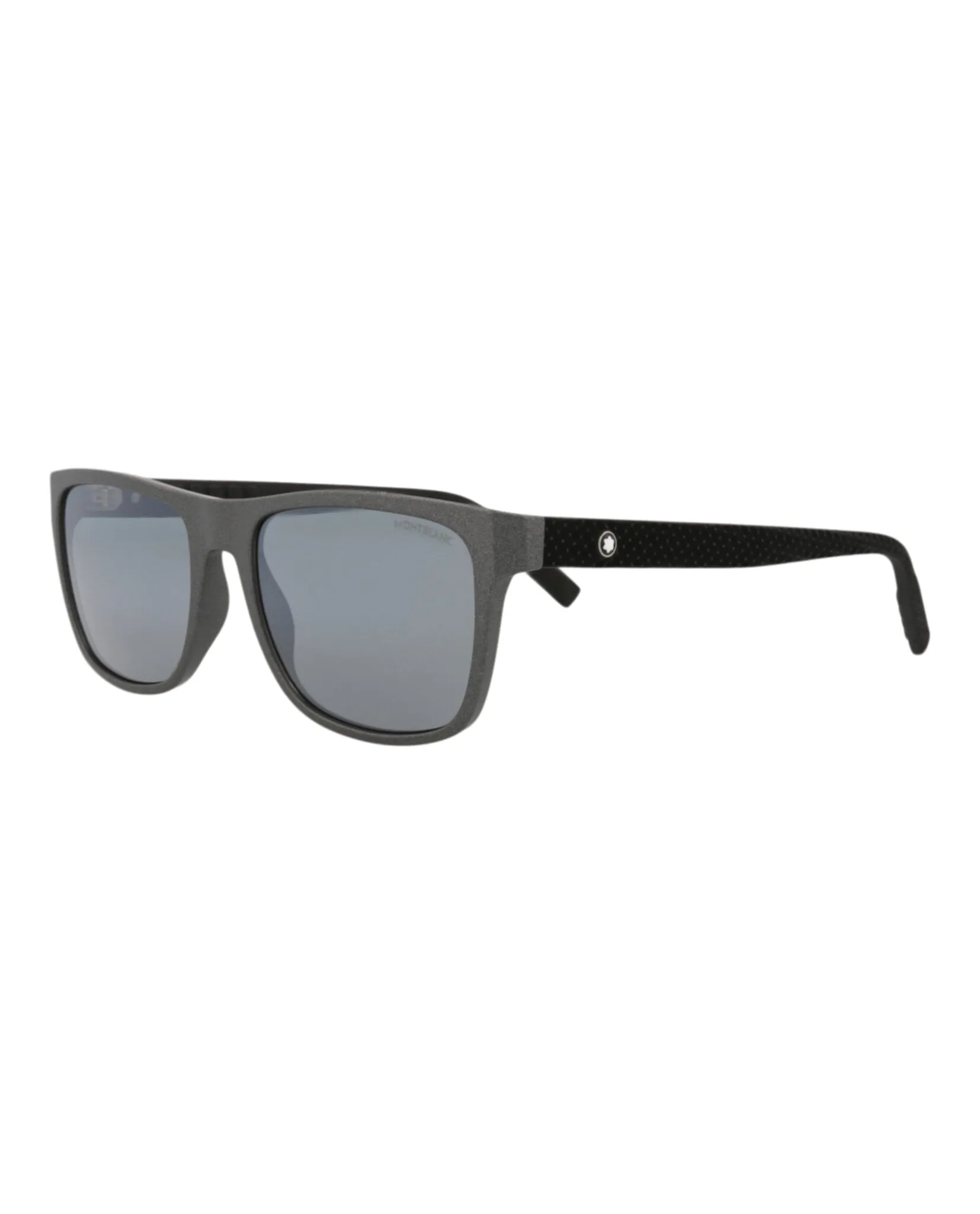 Square-Frame Injection Sunglasses