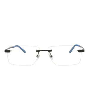 Square-Frame Metal Optical Frames