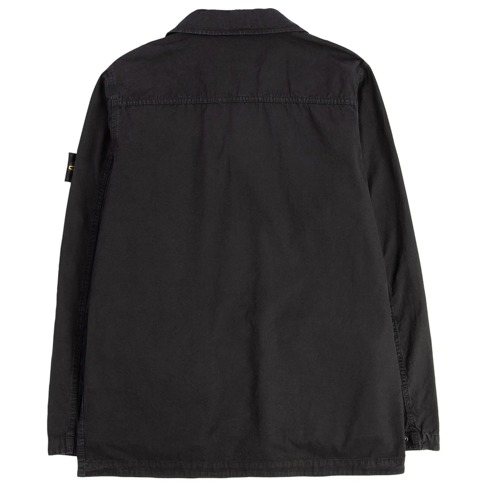 Stone Island Black Tela Cotton Jacket