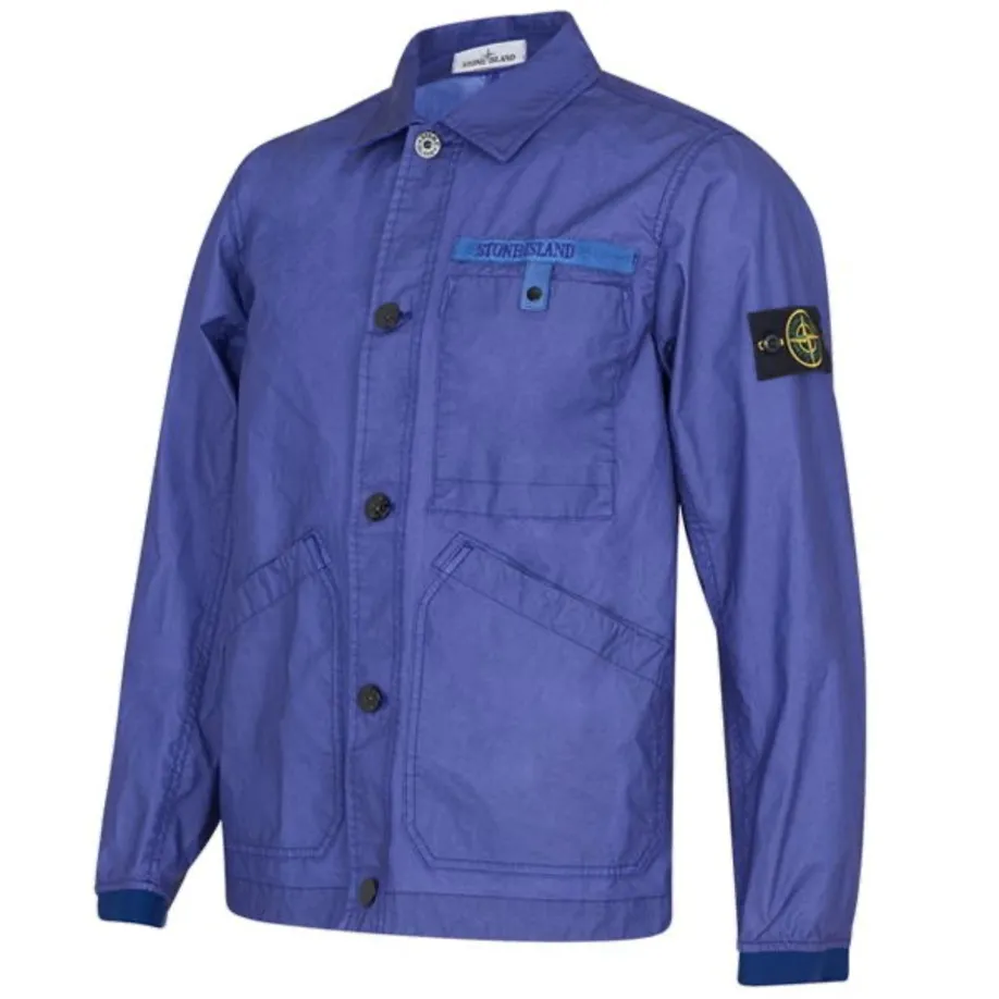 Stone Island Bluette Aggressive Gommato Jacket