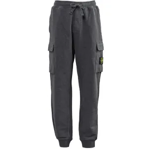 Stone Island Grey Cuffed Sweatpants