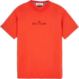 Stone Island Hand Paint Logo T-Shirt