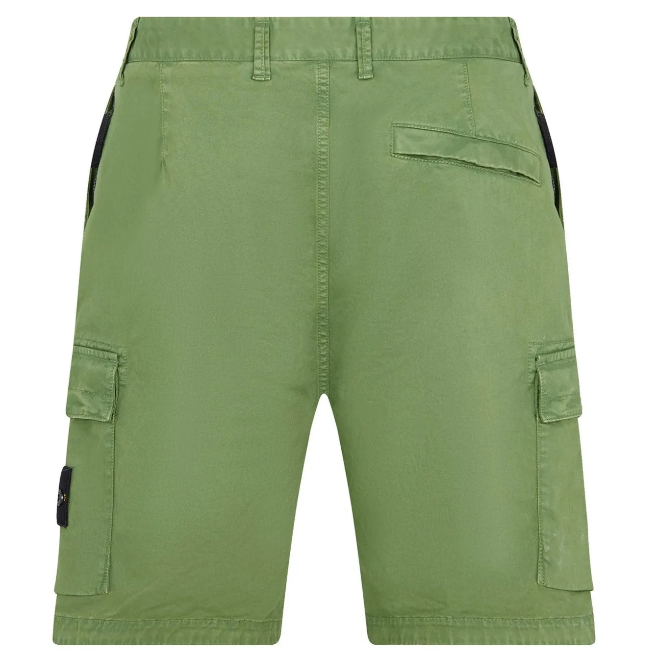 Stone Island Khaki Bermuda Cargo Shorts