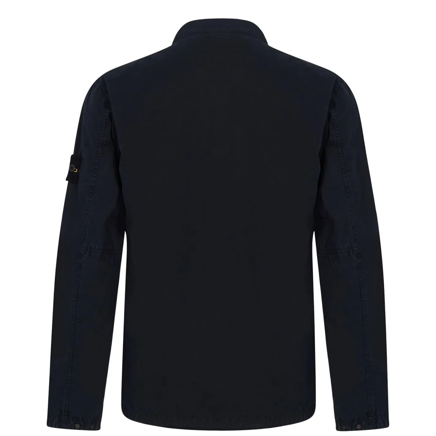 Stone Island Navy Double Pocket Zip Overshirt