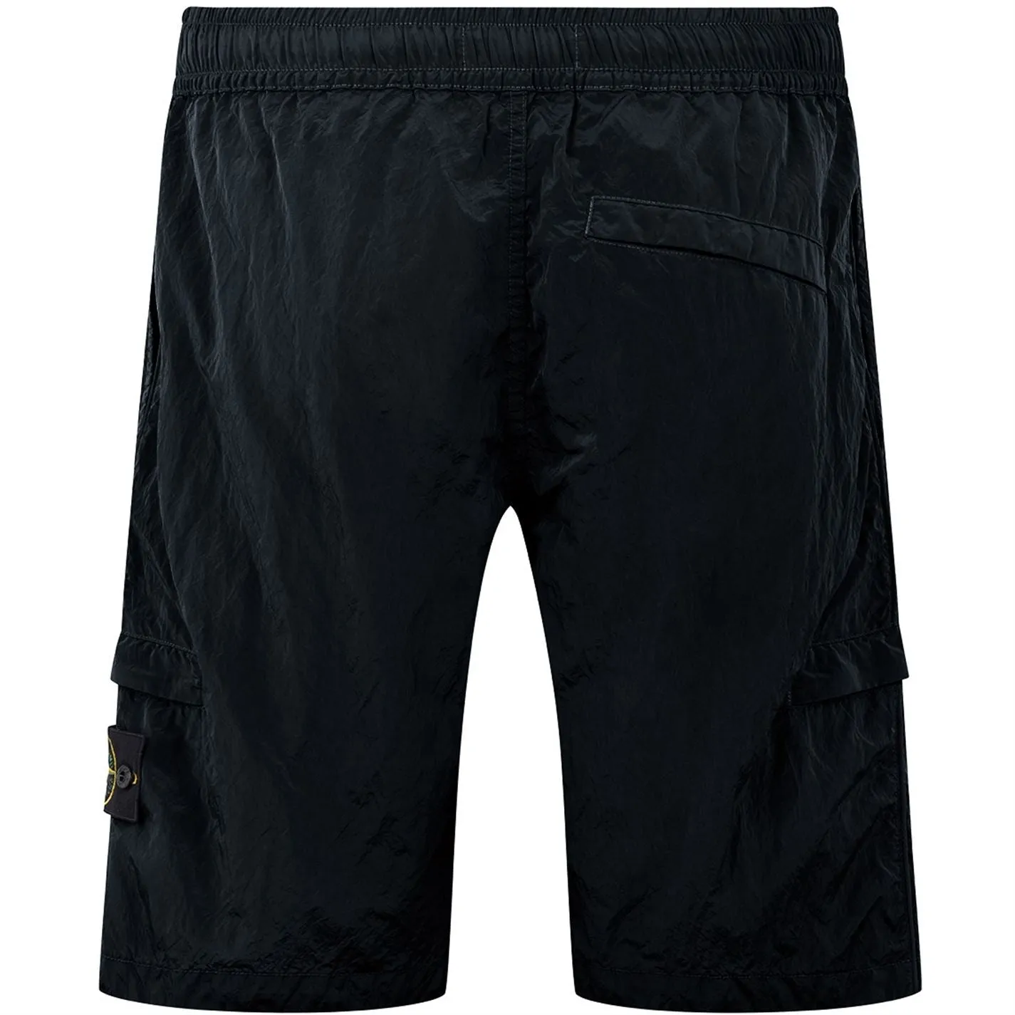 Stone Island Navy Nylon Metal Shorts
