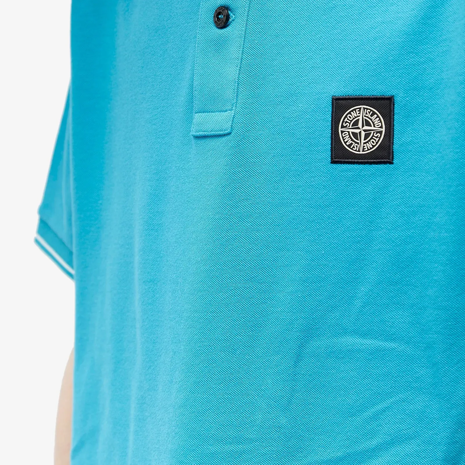 Stone Island Patch Polo Shirt