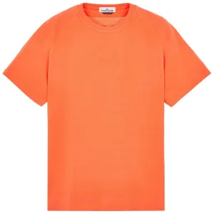 Stone Island Salmon Anniversary Embroidered T-Shirt