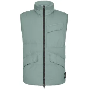 Stone Island Salvia Crinkle Reps Bodywarmer