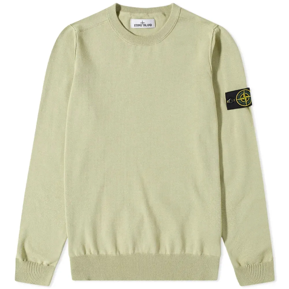 Stone Island Soft Cotton Crewneck Knit