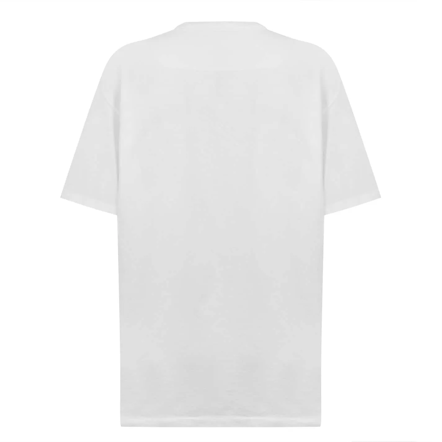 Stone Island White Embroidered Logo T-Shirt