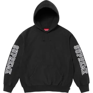 Supreme Black Logo Hoodie