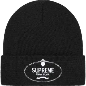 Supreme Embroidered Crest Beanie