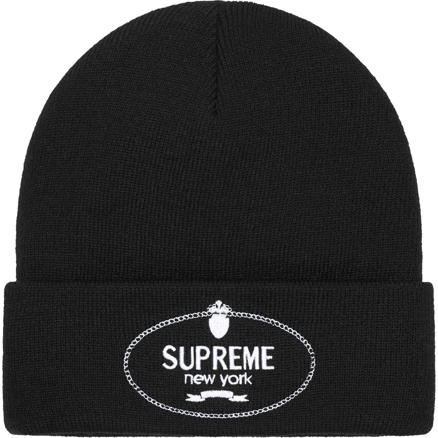 Supreme Embroidered Crest Beanie