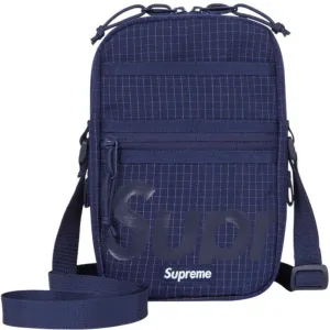 Supreme Navy Side Bag