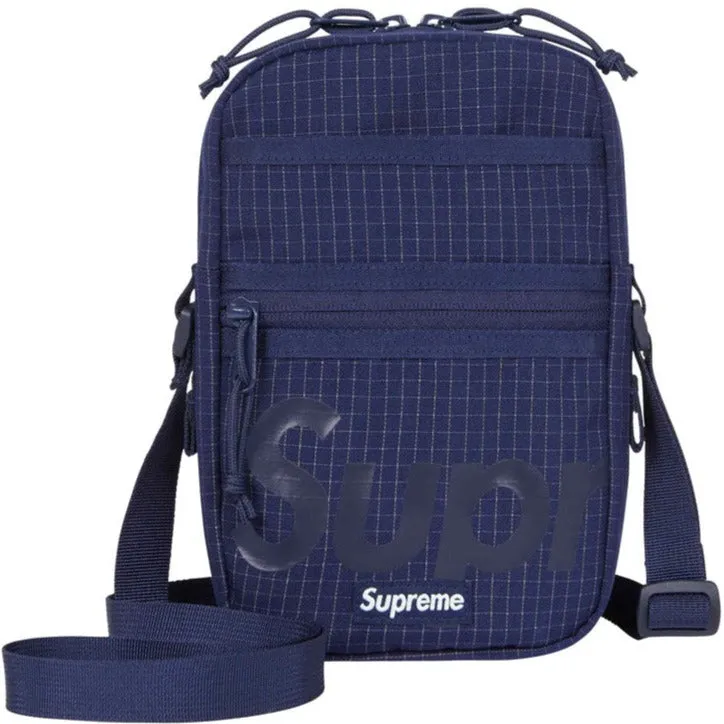 Supreme Navy Side Bag