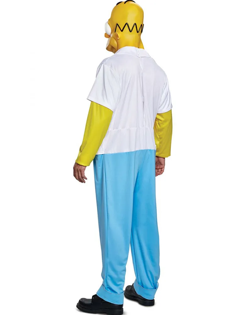 The Simpsons Homer Deluxe Mens Costume