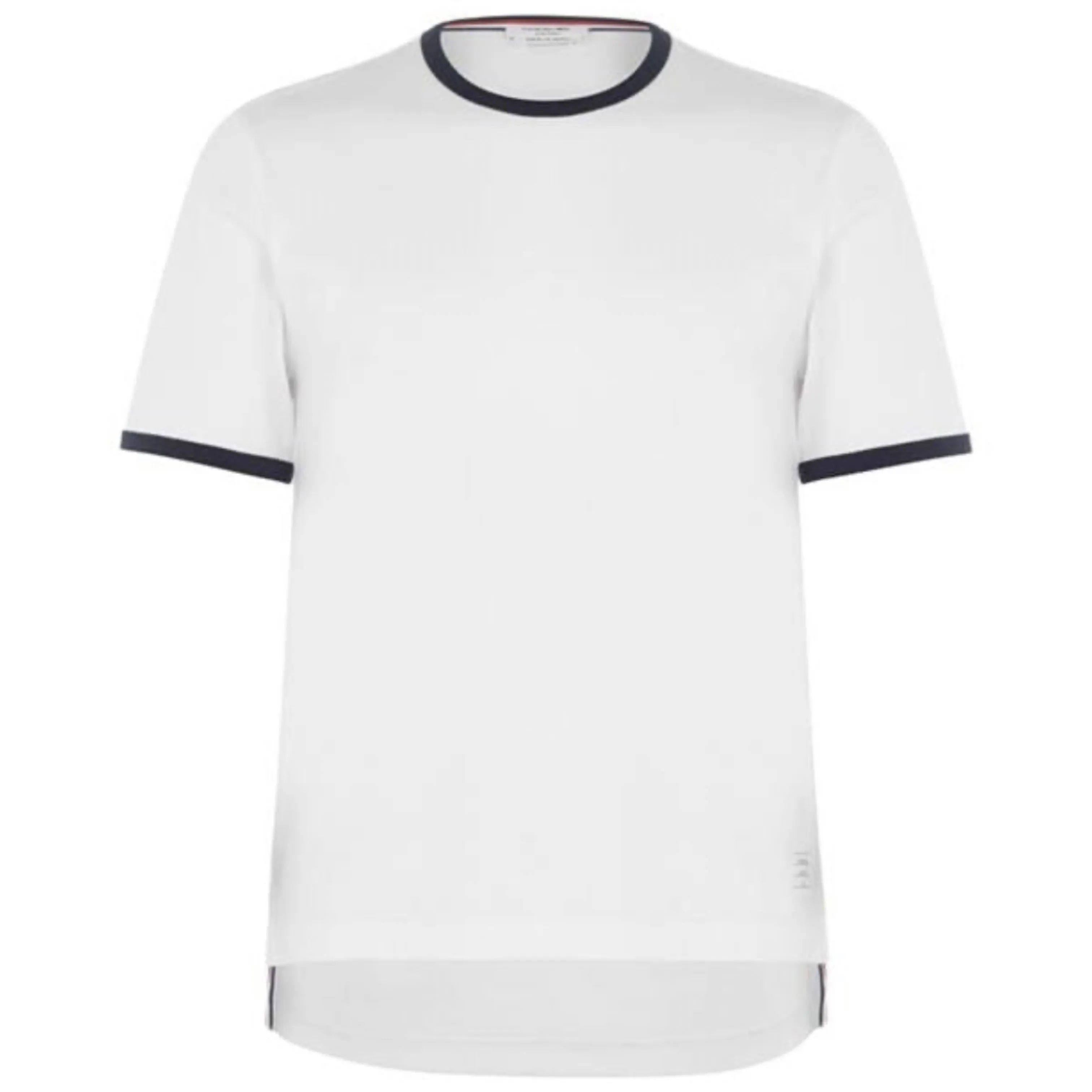 Thom Browne White Ringer T-shirt