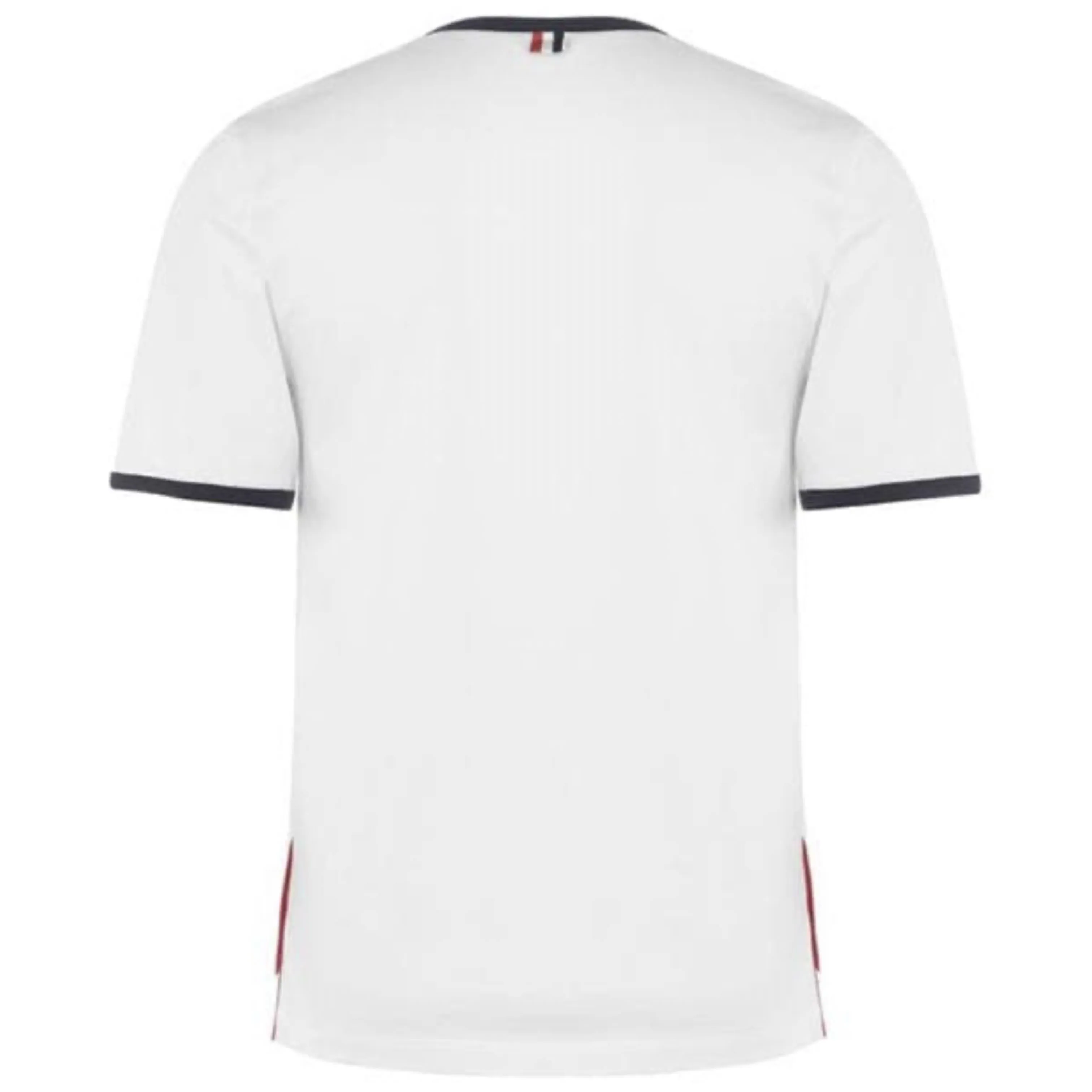 Thom Browne White Ringer T-shirt