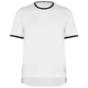 Thom Browne White Ringer T-shirt