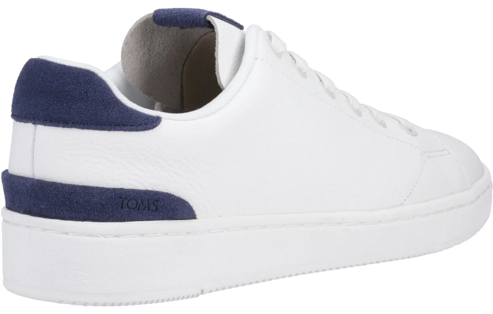 TOMS Travel Lite 2.0 Mens Leather Lace Up Trainer