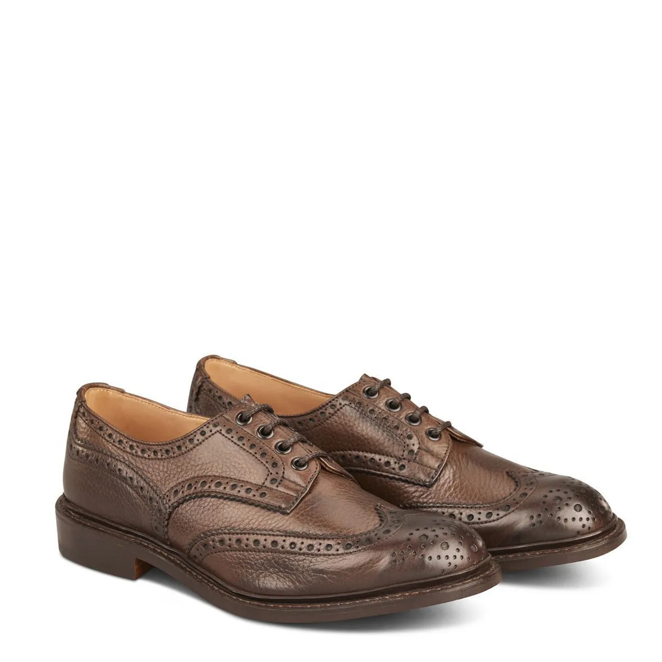Trickers Bourton Country Shoe Dark Brown
