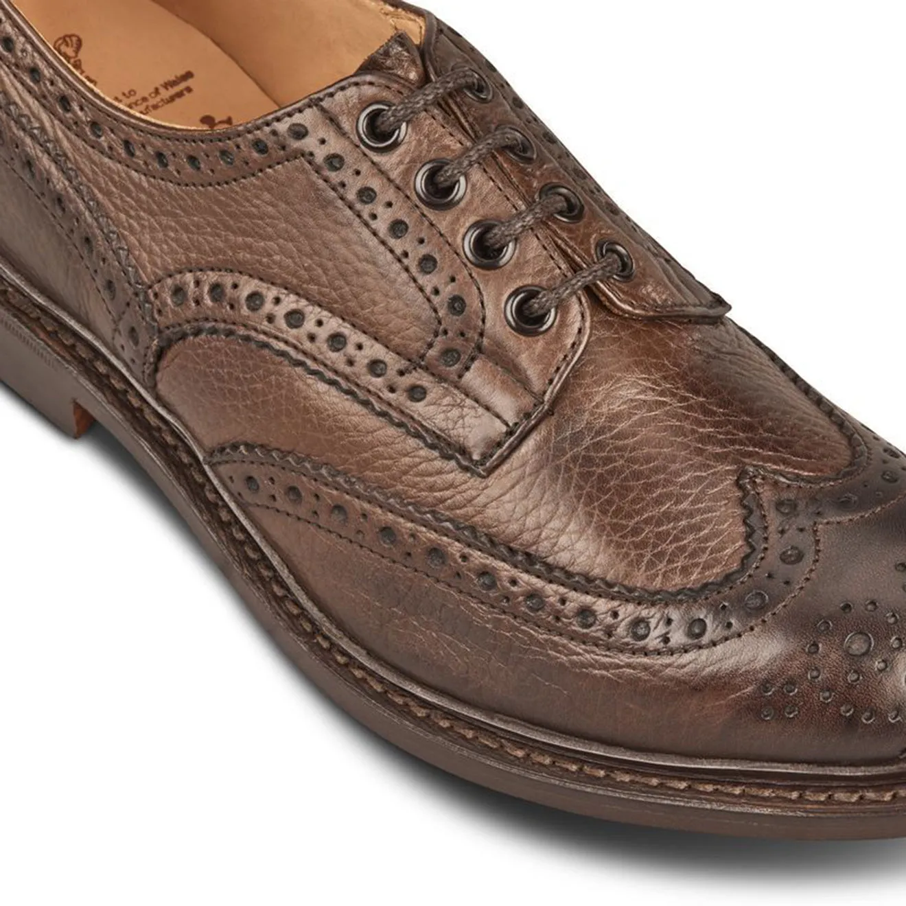 Trickers Bourton Country Shoe Dark Brown