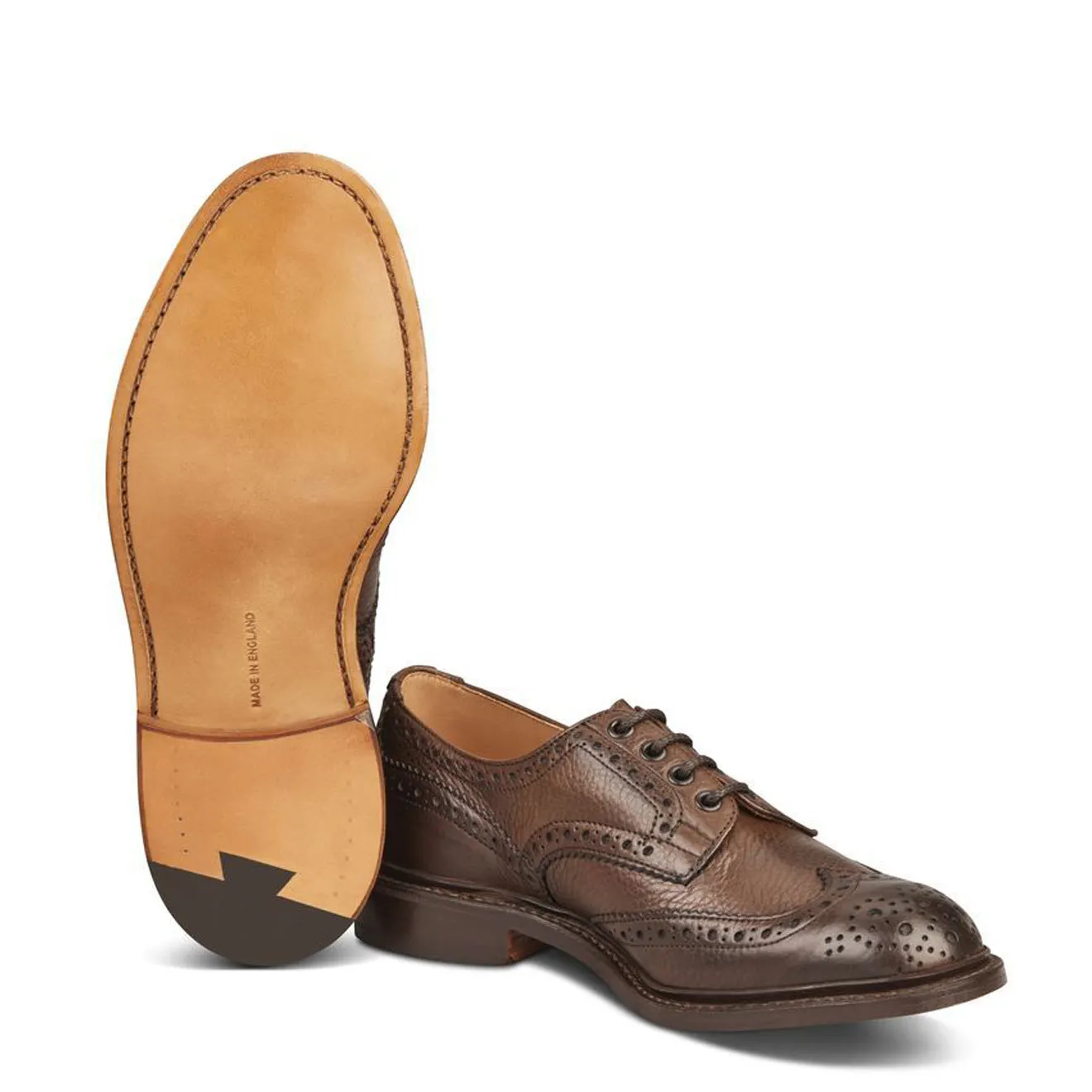 Trickers Bourton Country Shoe Dark Brown
