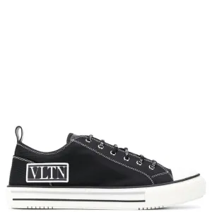 Valentino Black VLTN Low Trainers
