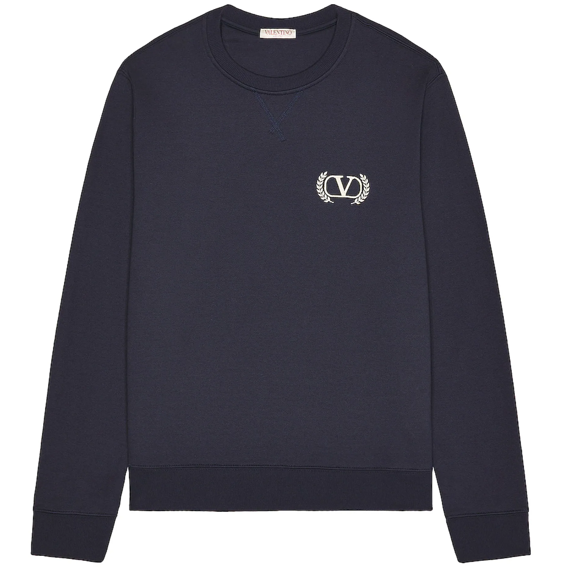Valentino Navy Logo Sweatshirt