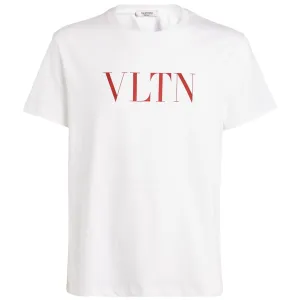 Valentino White VLTN Tee