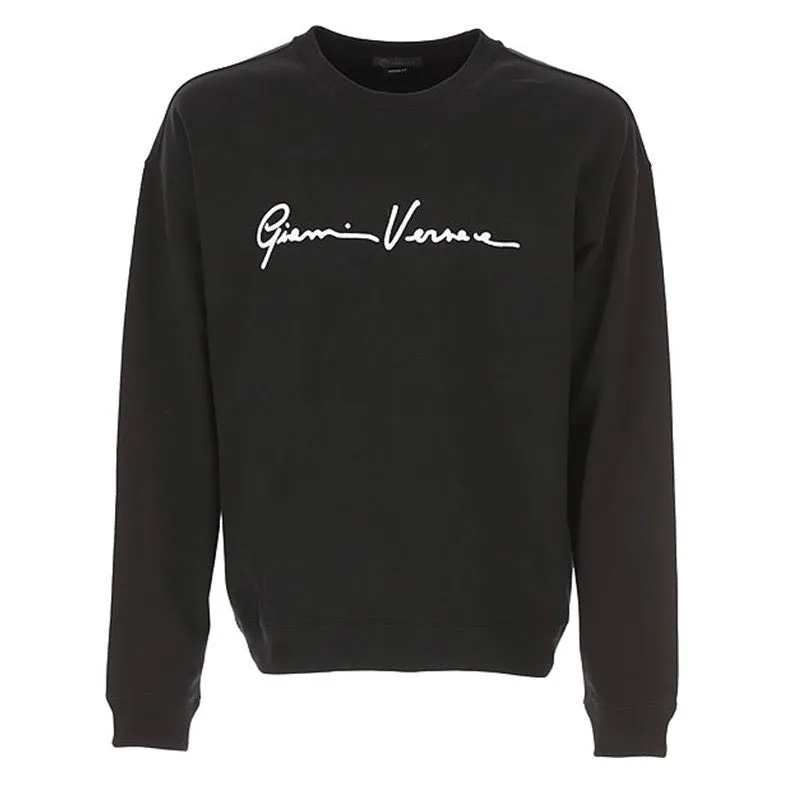 Versace Black Logo Sweatshirt
