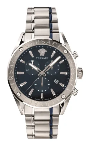 Versace Men's 44mm Stainless Steel Watch VEHB00519