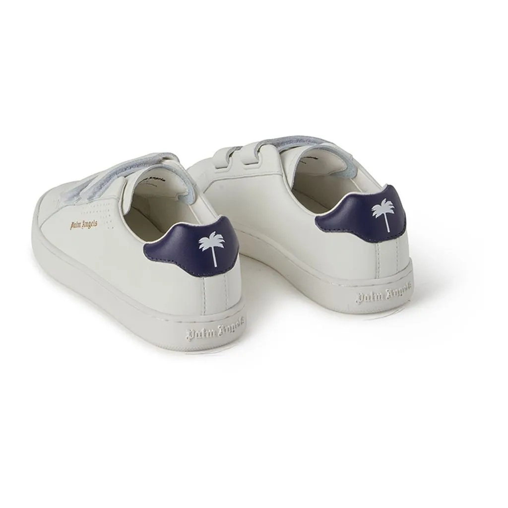 White Velcro Sneakers