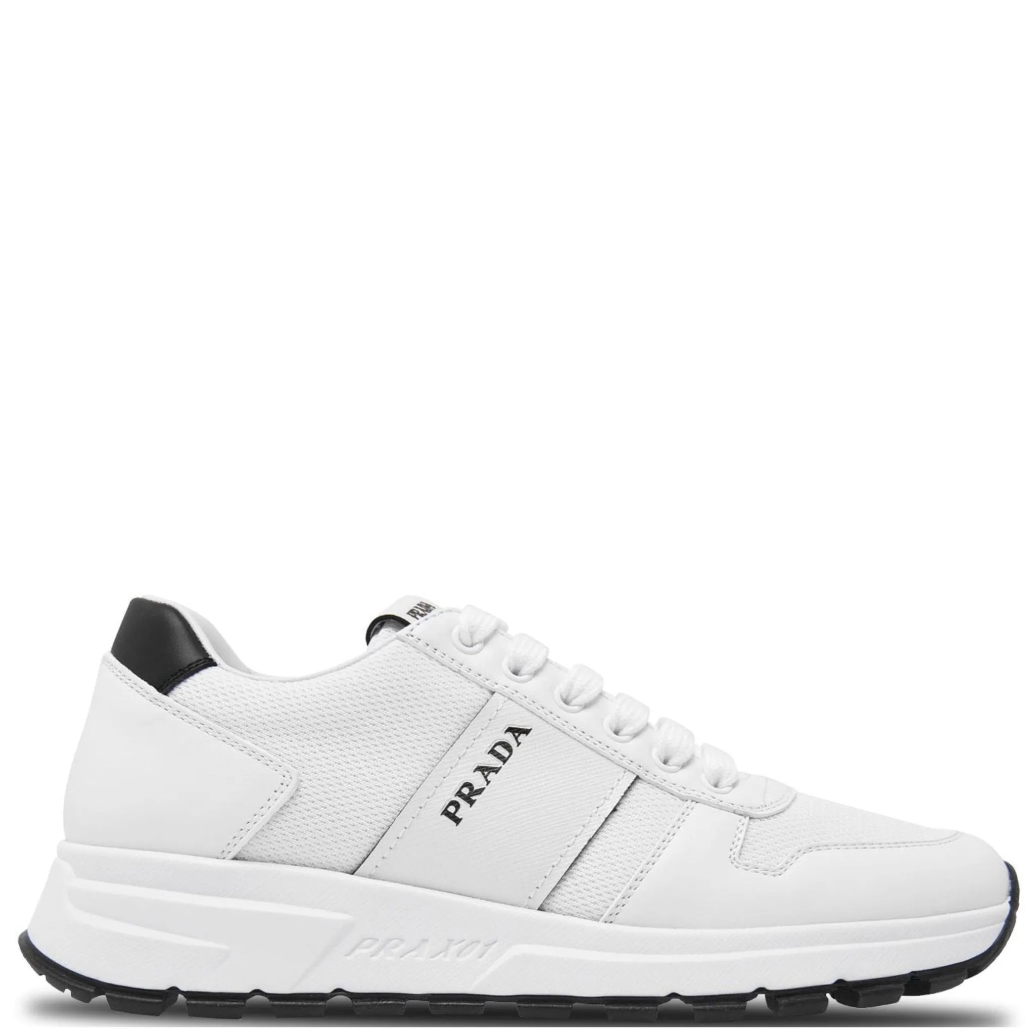 Women's Prada White Prax 01 Runners
